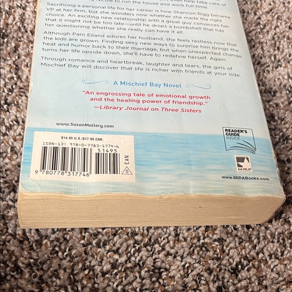 The Girls of Mischief Bay by Susan Mallery Book - Picture 3 of 3